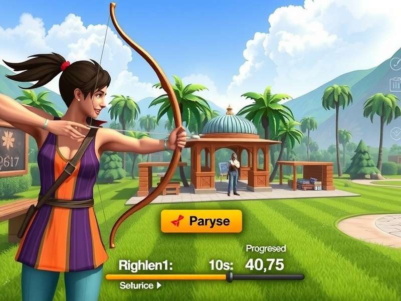 Shooter Of Indian Bows progression system